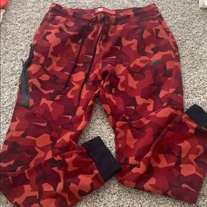 Nike camo joggers